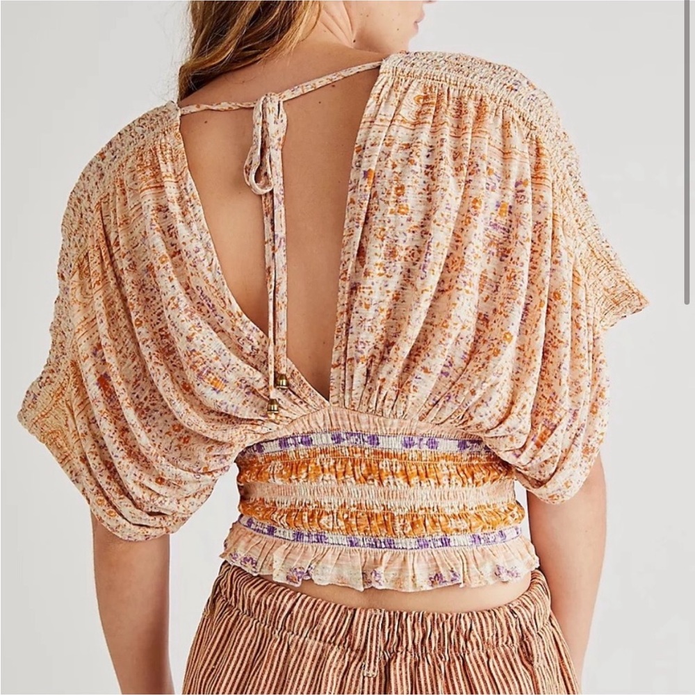 Free People Multicolor Crop Top - Picture 5 of 11
